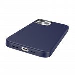 Wholesale Slim Pro Silicone Full Corner Protection Case for iPhone 12 Mini 5.4 inch (Navy Blue)